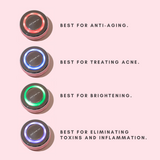 LIMITED EDITION BLACK Lina | Facial Cleansing & LED Light therapy